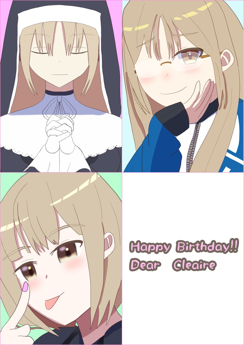 gc1080trpg's tweet photo. 誕生日おめでとうございます。クレアさん。
色んな顔を見せてくれるクレアさん、すごいし、かっこかわいい。これからも見ていたいな。
#描いたよクレアさん https://t.co/sa7nj7u1x8