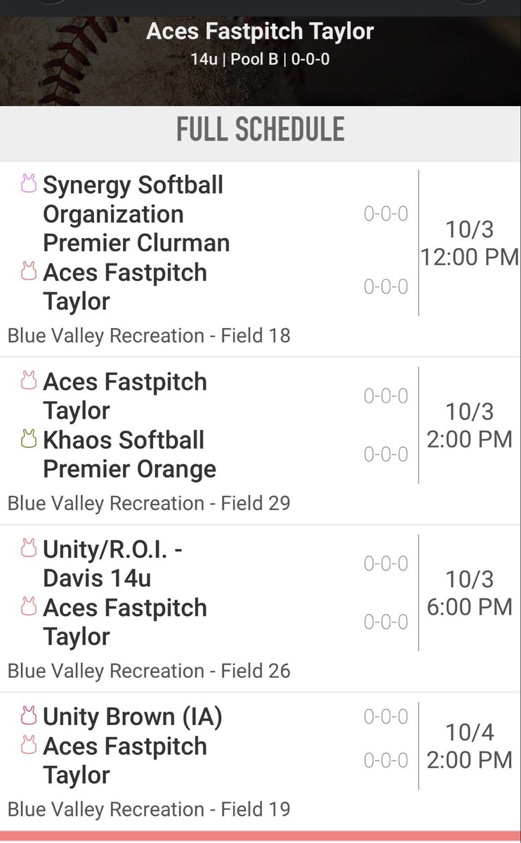 jlwheeler20's tweet photo. Tournament weekend for @MakWheeler2030 ! 💜🥎
Can’t wait to watch her and Aces 14U compete. 💪🏻 Let’s Go! 

Top Gun KC College Prospects Series. 

📍 Blue Valley Recreation
📅 Oct. 3–4

#AcesFastpitch #ClassOf2030
#catcher #TopGun @TopGunEvents https://t.co/Tbk1gzhBO6