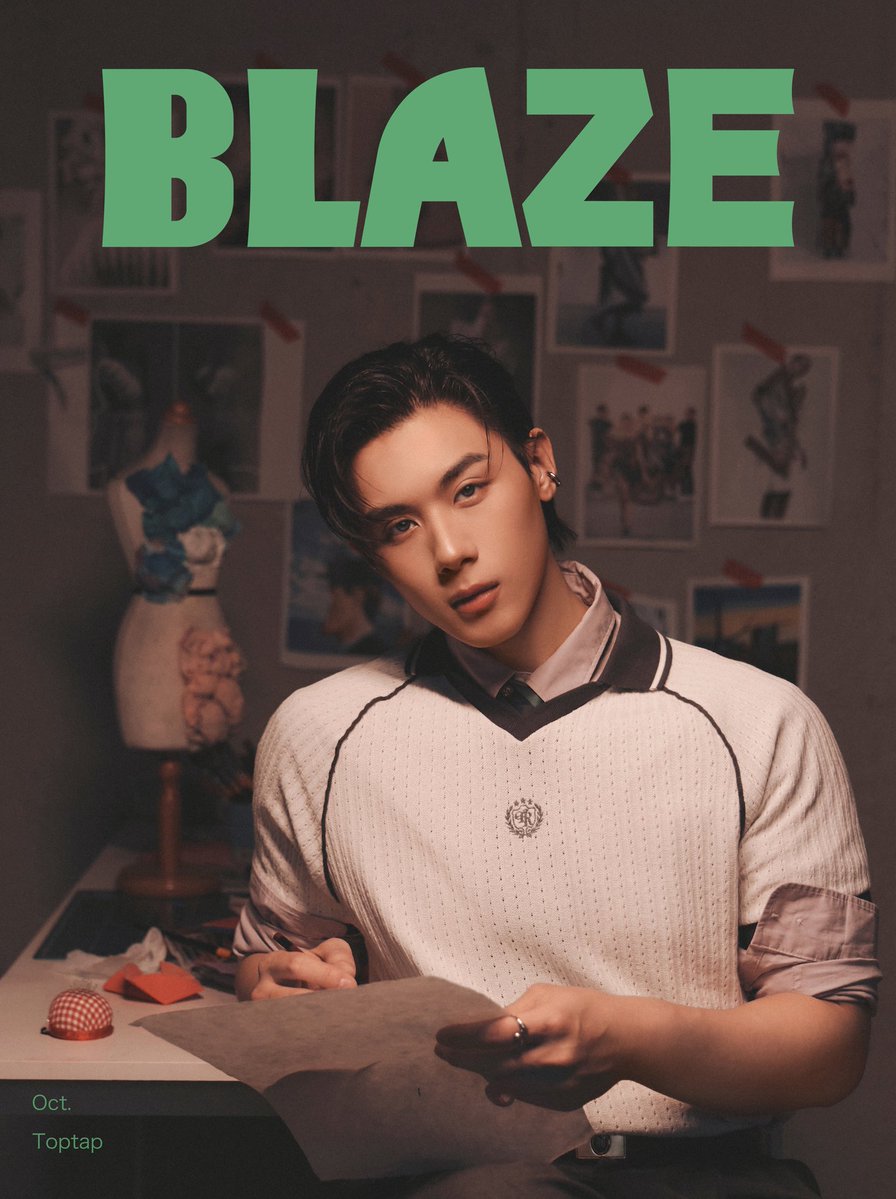 blazeprojectmag's tweet photo. 【BLAZE】OCTOBER ISSUE COVER TEASER｜ #ToptapMinlee
@JARUKiTzX96 
@mii_iin_ 

❤️‍🔥 Magazine pre-orders are now LIVE ❤️‍🔥
📢 Order page here 📢

【🌍 Official Store 🔗】
A/BVersions ⬇️
https://t.co/tGixUyrIDv

C.Ver FULL SET ⬇️
https://t.co/ilbCMC72nL

🚨
Japan, Korea, Hong Kong, Macao, Singapore, Malaysia, Thailand, Indonesia, Philippines
➡️ Direct home delivery

#TOPTAPJarukit
#MINLEEthanakorn