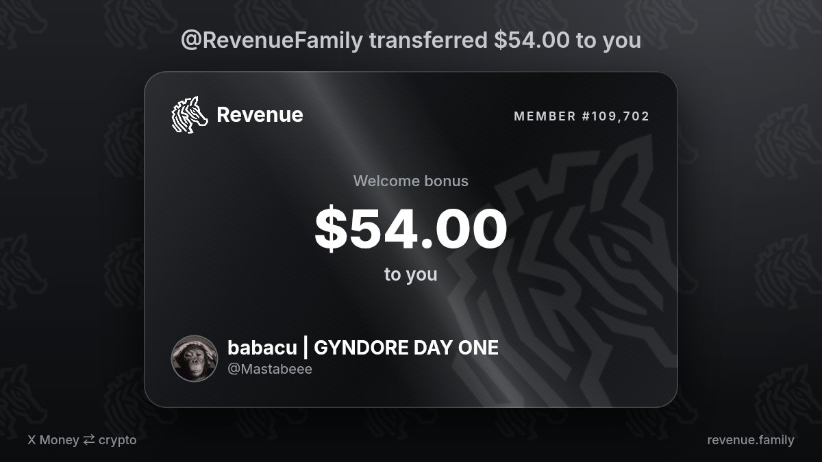 Mastabeee's tweet photo. @RevenueFamily https://t.co/LHpEowlpg4