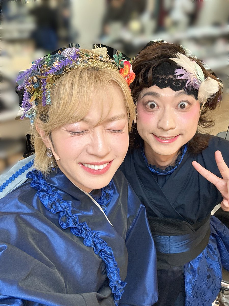 0621Hiro0621's tweet photo. 本日もありがとうございました！！！

大好きなばあや！！！ずっきーさん！！！

明日もよろしくお願いします！！！！

#ロミジュリOC https://t.co/VpmBdNnJnL