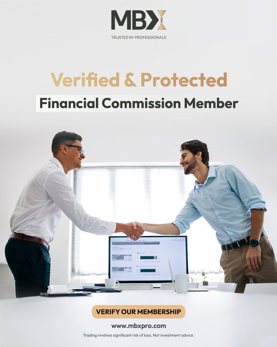 MBXProOfficial's tweet photo. Verified and protected.
MBX PRO is a Financial Commission member, with client funds in segregated accounts and negative balance protection.
Eligible claims may be covered up to €20,000 through the fund.
Verify it yourself.
#MBXPRO #FinancialCommission #ClientProtection https://t.co/3qW8VGmLeo