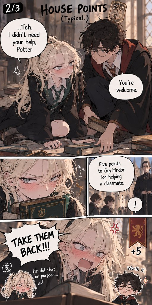 YeongukC's tweet photo. Harry helped her once and somehow that made everything worse 😭
+5 to Gryffindor
-100 to Malfoy’s dignity
#Malfoid #FemDraco https://t.co/3BcEGdqXXJ