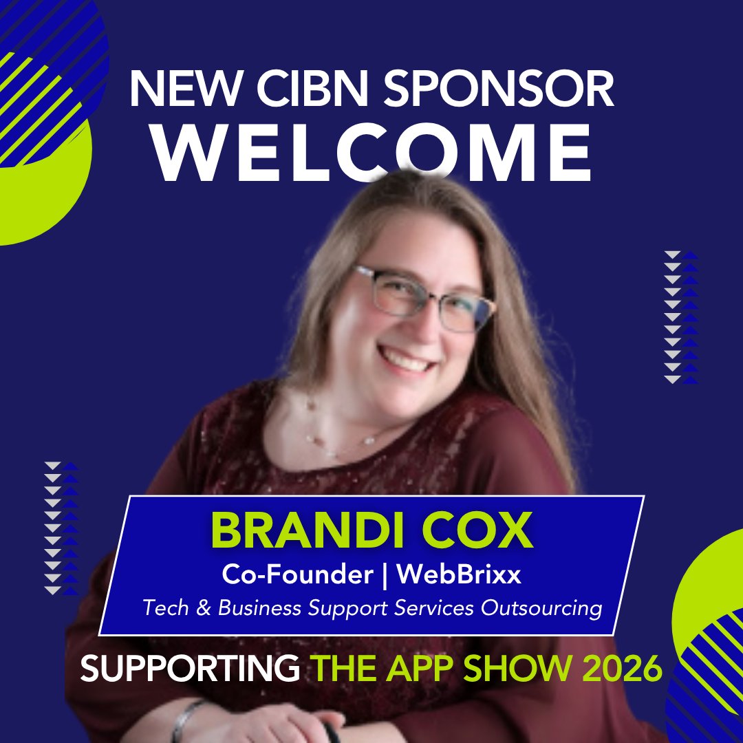 CIBNtweets's tweet photo. 🚀 Welcome, Brandi Cox of WebBrixx, as a new CIBN Sponsor! 

From member to sponsor, Brandi helps businesses simplify tech, systems, automation &amp; operations so they can focus on what they do best. 

💙 “You do what you do best. We’ll do the rest.”

#CIBNConnect #WebBrixx https://t.co/dhkdEQyzHy