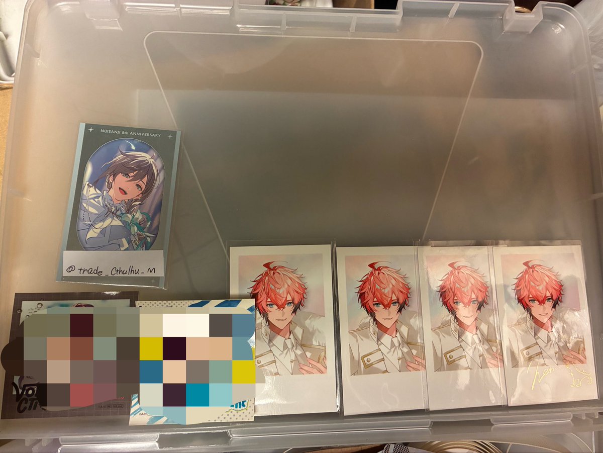 trade_Cthulhu_M's tweet photo. @roukyunso___ma 初めまして、検索から失礼致します。
画像のものまとめてお譲り可能なのですが、mi様がお持ちの当方IDのものと交換頂くことは可能でしょうか？ https://t.co/ofGRxe2QtJ