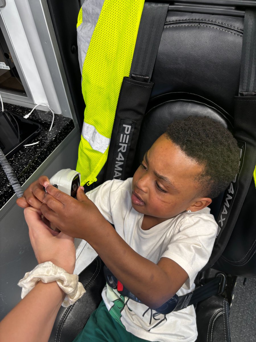 VBFairfieldES's tweet photo. Our youngest Falcons learned about community helpers by exploring a volunteer rescue squad truck���shout-out to @PACHVRS for visiting our ECSE classes. @vbschools https://t.co/Bbg9lBUtiU