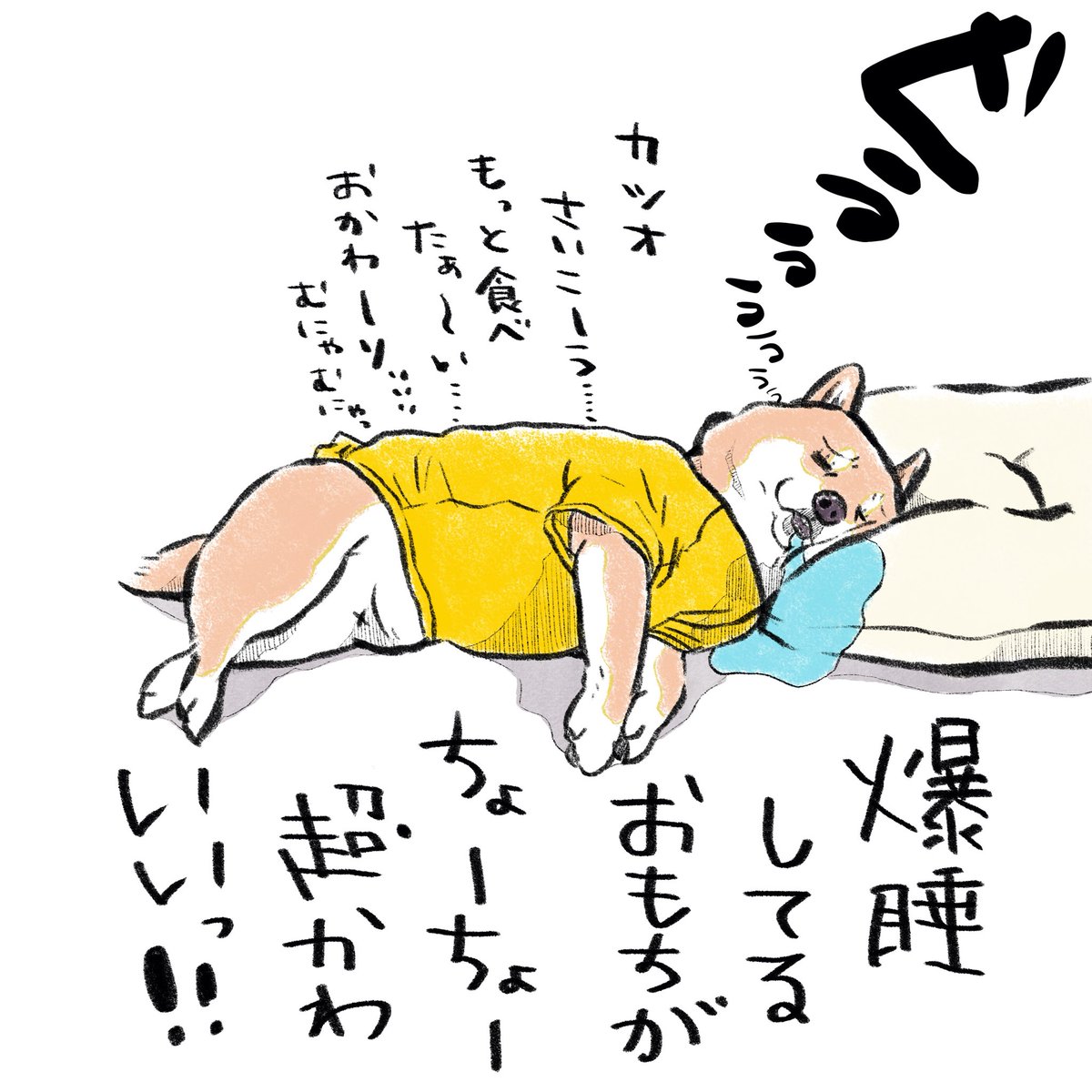 kogudon2990's tweet photo. よおおおおおぉぉおくっ！見たら歯が出てた笑っ！！
#おもちさんの日常 https://t.co/cESi8eqsv0