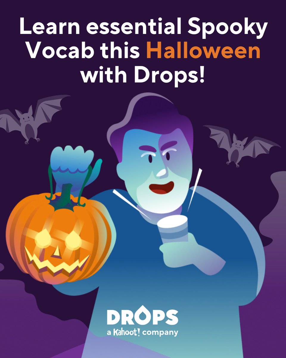 language_drops's tweet photo. Spooky Season is upon us! 👻

Get ready for the scariest time of year with some essential Halloween vocab! 🧟‍♂️

Halloween topic now available in Drops.

https://t.co/pkOGelSExN https://t.co/8HcFmdO1m3
