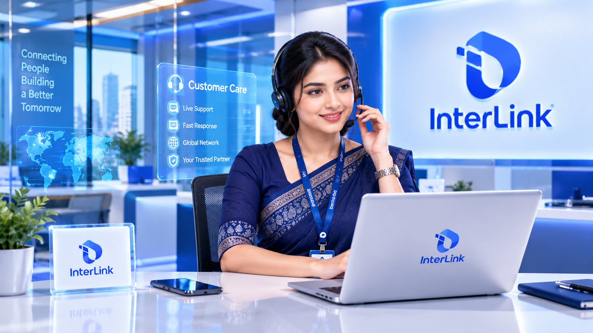 khalekdwil's tweet photo. A professional InterLink Customer Care experience is all about communication, trust, and making every interaction easier. 🌐✨

The future of customer support is becoming more connected—and InterLink is part of that journey. 🔗

#InterLink #ITLG #ITL https://t.co/4Qr9oEoGe0