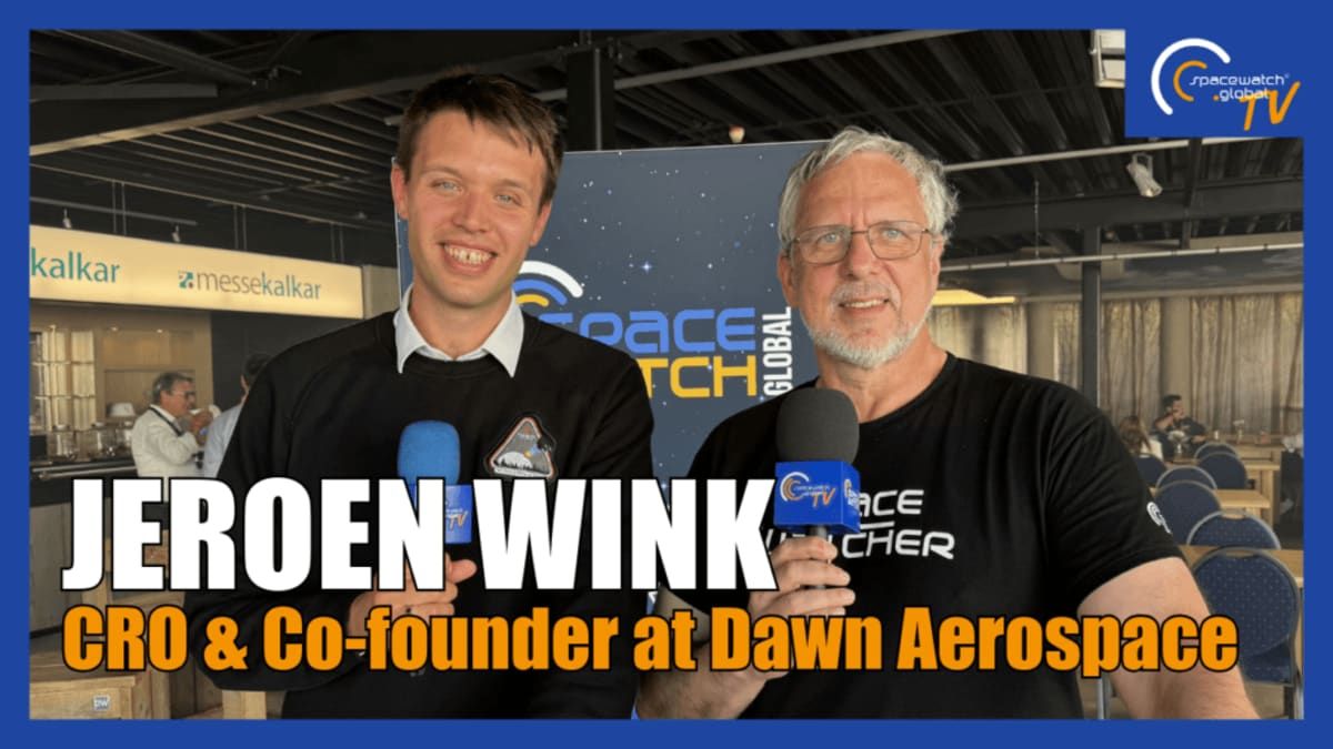 SpaceWatchGL's tweet photo. Supersonic flights multiple times a day, live hypersonic threat exercises, and a plan to refuel satellites in orbit. Dawn Aerospace CRO Jeroen Wink lays out the roadmap at Mission-K 2026.

#DawnAerospace #NewSpace

https://t.co/2PqjPZZspP https://t.co/1RBl7OPhIA