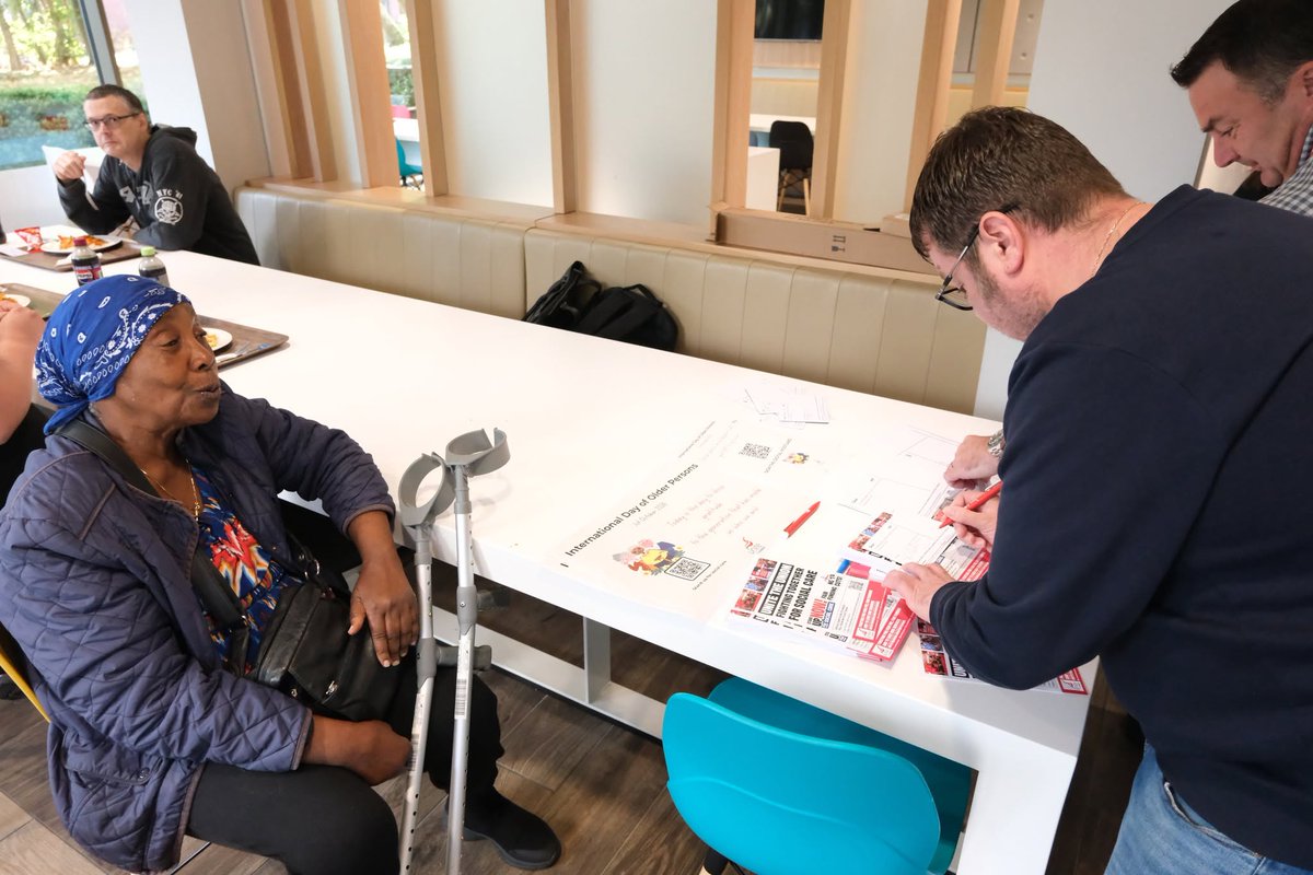 UniteWestMids's tweet photo. Thank you everyone that took signed our postcards today letting your MPs know Social care is on its knees. Action needs to be taken now.

https://t.co/uDbZRQEjPV https://t.co/cJfnVLw8lE