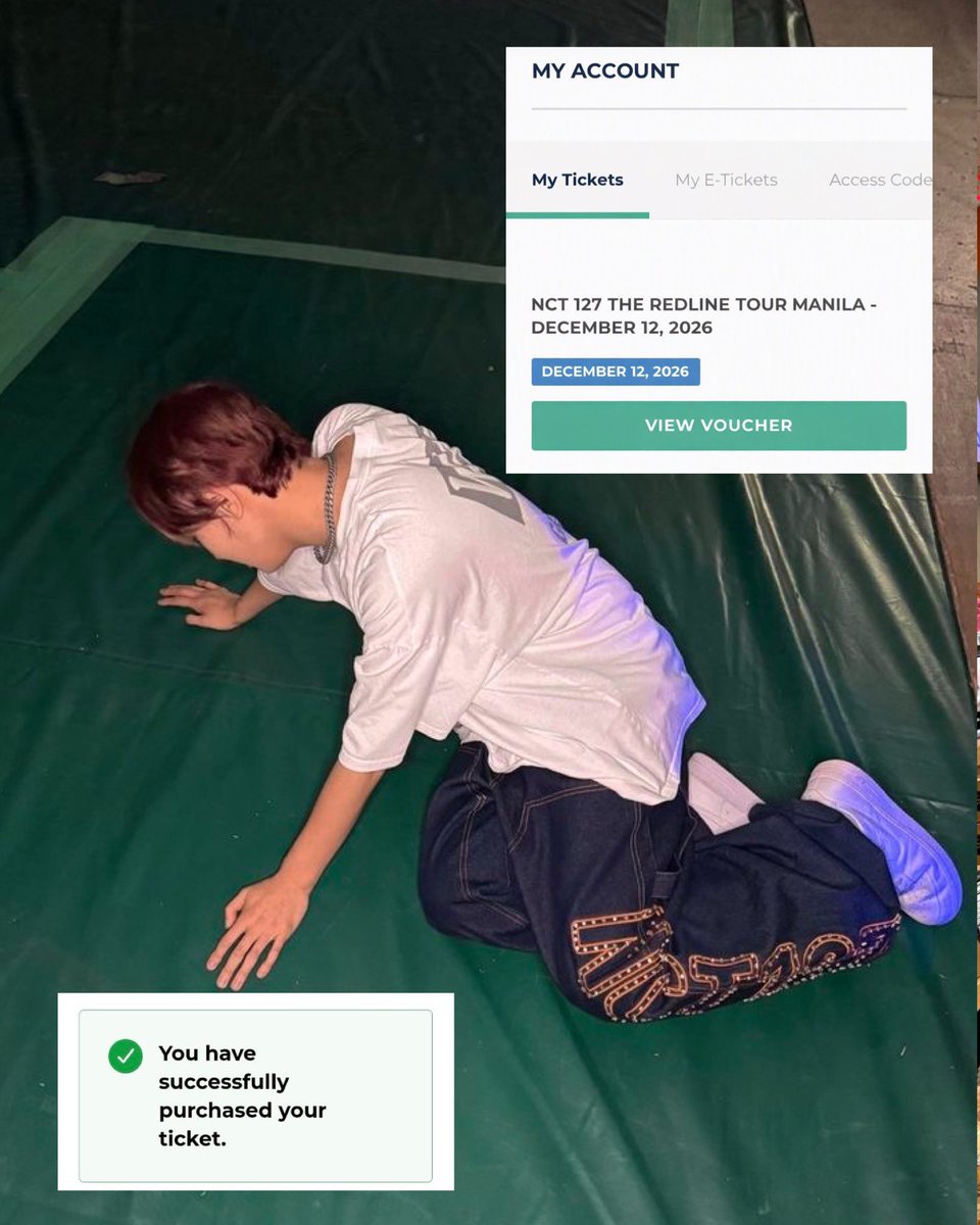 9yujae's tweet photo. NCT 127 CONCERT TICKET CUTIE!

🕯️SECURED TICKET🕯️
🕯️LOW QN NUMBER🕯️
🕯️ENOUGH FUNDS🕯️ https://t.co/KGx4jrD104