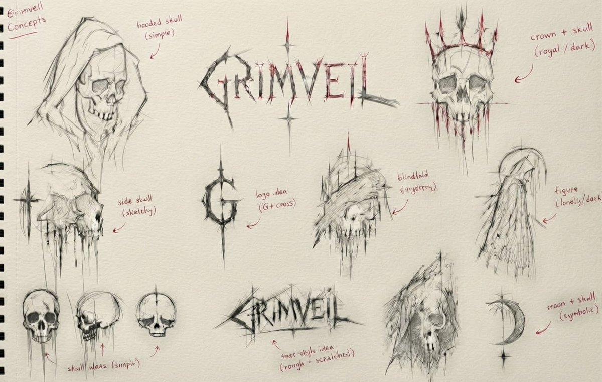 Zeeblue06's tweet photo. It all started with a dream,
A simple idea born in a young mind.
A blank page, a pencil,
And a world that existed only in imagination.

Now that little idea has a name.

GRIMVEIL. https://t.co/5ooeJ9ar7H