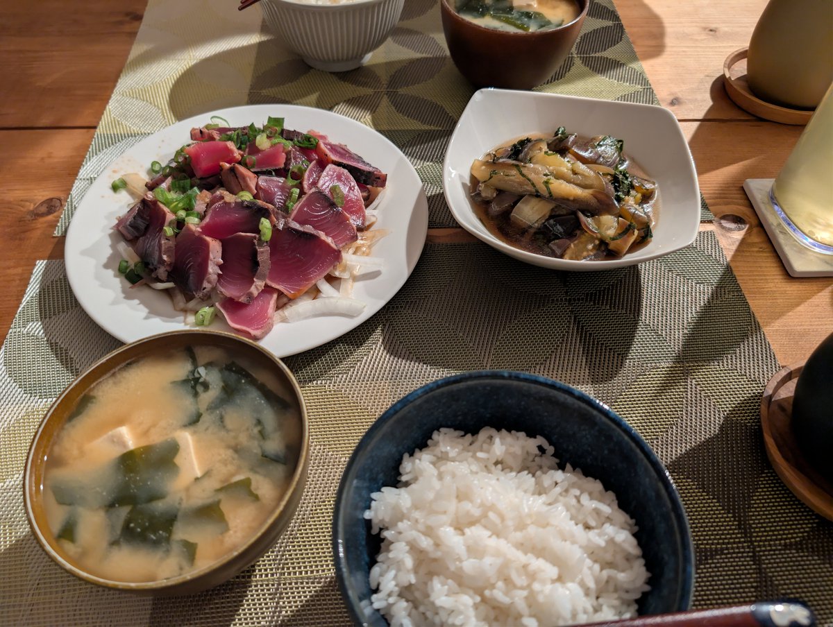 jackar123's tweet photo. 夕食 https://t.co/V5pY2syJMy