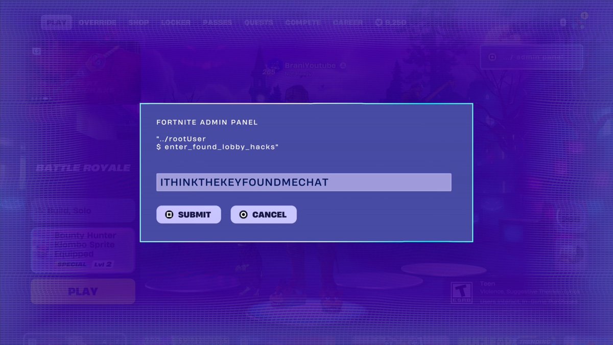 FortniteFNLK's tweet photo. FORTNITE ALL NEW ADMIN PANEL CHEAT CODES!

CrowsAreAfraid - Turns you into a crow
PumpkinSpiceLife - Turns You into a pumpkin 
ITHINKTHEKEYFOUNDMECHAT - Extraction Accelerator 
POWEROUT - FNAF Screen 
BONERATTLER - 4 Spicy Tacos
WeAreTheWorldChampionsToday - FNCS Sentry Back Bling
DustySprites - 5,000 Sprite Dust 
WhoCrackedTheCode - 40,000 XP
9YEARS - 9th Birthday Sprite Spray
ALMOSTSCARINGSEASON - 2 Cheat Code Locator
MagicIsReal - 5,000 Sprite Dust
ChatFindMeAnotherCode - 2 Cheat Code Locator 
PLAYTOLEVELUP - 2,000 Sprite Dust
SAYH12WR1X3L - Wrixel’s Hero Portrait Spray
BeamMeUp - 2 Extraction Accelerator
DESTINYAWAITS - 2 Llama Supply Drop
BLINKYINKYPINKYCLYDE - 5,000 Sprite Dust
NOCTURNEOP55N1 - 2 Extraction Accelerator 
DustInTheWind - 5,000 Sprite Dust
NOPROLLAMA - Llama Supply Drop
WhereIsTheDustyTree - 5,000 Sprite Dust
INVALIDCHEAT - 2 Cheat Code Locator
ChatWhereDoYouFindTheKey - 2 Extraction Accelerator
YourThoughtsAreMine - Void Master Geno Skin & 5,000 Sprite Dust
InsertCoinToContinue - Turns You into a Arcade Machine
BRB - Turns You into a Toilet
JONESYISGOLDEN - Gold Jonesy Sprite
OverrideXP - 40,000 XP
FindItChat - 2 Cheat Code Locator
H0p0nvc - 2,000 Sprite Dust
Play4All - Cheat Master Jonesy Sprite
GatherAndCraft - Cheat Master Bush Sprite 
8BitBlast - Cheat Master 8-Bit Sprite
O2Override - Cuddle Team Leader Wrixel Skin & Llama Supply Drop & 5 Portable Extractors
PerfectOrder - 4 Spicy Taco
SurviveTheNight - 2 Cheat Code Locator 
TakeYourHeart - 2 Extraction Accelerator 
LetsBlockAndRoll - Turns you into a Tetris Block
DontBlockMe - Turns you into a Tetris Block
IWannaFlyHigh - Cheat Master Tails Sprite
GottaGoFast - Cheat Master Sonic Sprite
Magilume - 2,000 Sprite Dust
Born2Play - Cheat Master Adventure Sprite 
BEMOREALIEN - Override Ready Loading Screen
Chispambo - 2,000 Sprite Dust
Abgestaubt - 2,000 Sprite Dust
Perlimpinpin - 2,000 Sprite Dust
ReachYourImpossible - Block Party Loading Screen