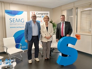 Elmedicoint's tweet photo. La SEMG presenta un 33º #Congreso Nacional dinámico y participativo que pondrá el foco en la #prácticaclínica y la #tecnología 🩺 💻
Lema elegido para esta cita es “S³: Sumamos sinergias en salud” 💚
@SEMG_ES
⬇️
https://t.co/ecmxNZN8pv https://t.co/M5XUW32yjz