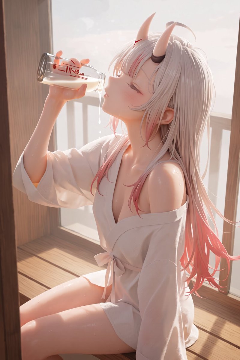 5ron5r's tweet photo. 余も飲む
＃お嬢 #AIart️️️️️️️️️️️️️️️️️️️️️️️️️️️️️️️️️️️️️️️️️️️️️️️️️️️ https://t.co/6AYO7SfG3l