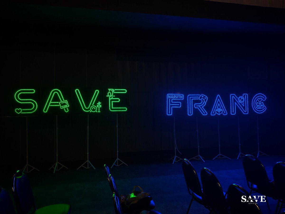 savesaiofc's tweet photo. แสงสว่างที่สวยงามในความมืด 💚💙

SAVEFRANC IN FANIVAL 2026

#GMMTVFANIVAL2026HappyFamilyxSF 
#savesaisawat #SaveFranc https://t.co/VP2keDzajw