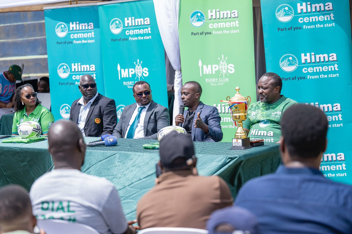 Rachealkyy's tweet photo. A new era is taking shape at the Graveyard! 🏉 Hima Cement is backing Makerere Impis Rugby Club with UGX 250 million over two years, providing support for preparations, operations and the Uganda Rugby Premiership campaign. The partnership was celebrated with the unveiling of the new Hima Impis jerseys. #Arrongance #HimaCement @ImpisRFC
