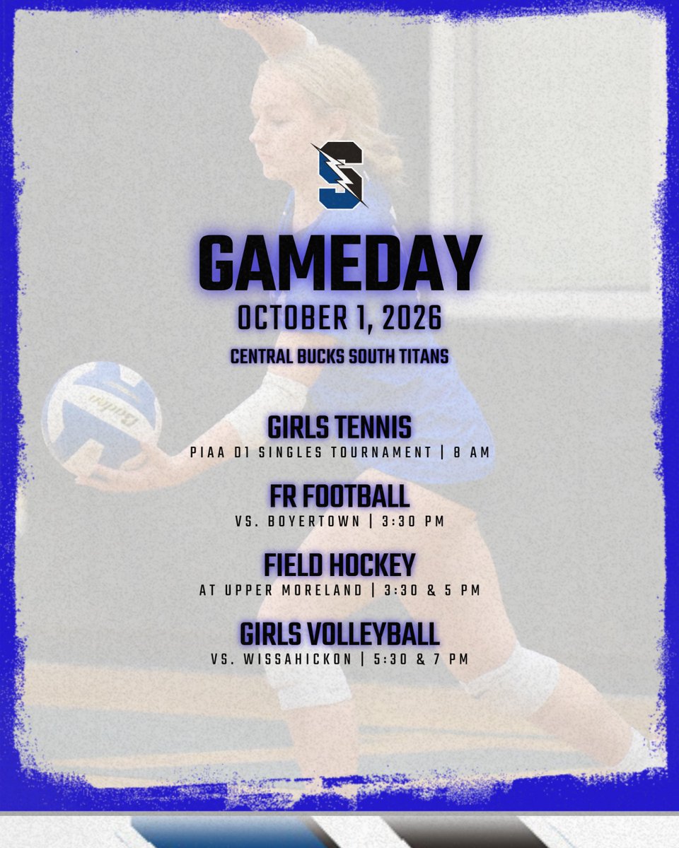 CBSouthTitans's tweet photo. IT'S GAMEDAY @CBSouthHS! #TitansWin #ROW #Believe #CBSouthAthletics https://t.co/UVHzpKtCYk
