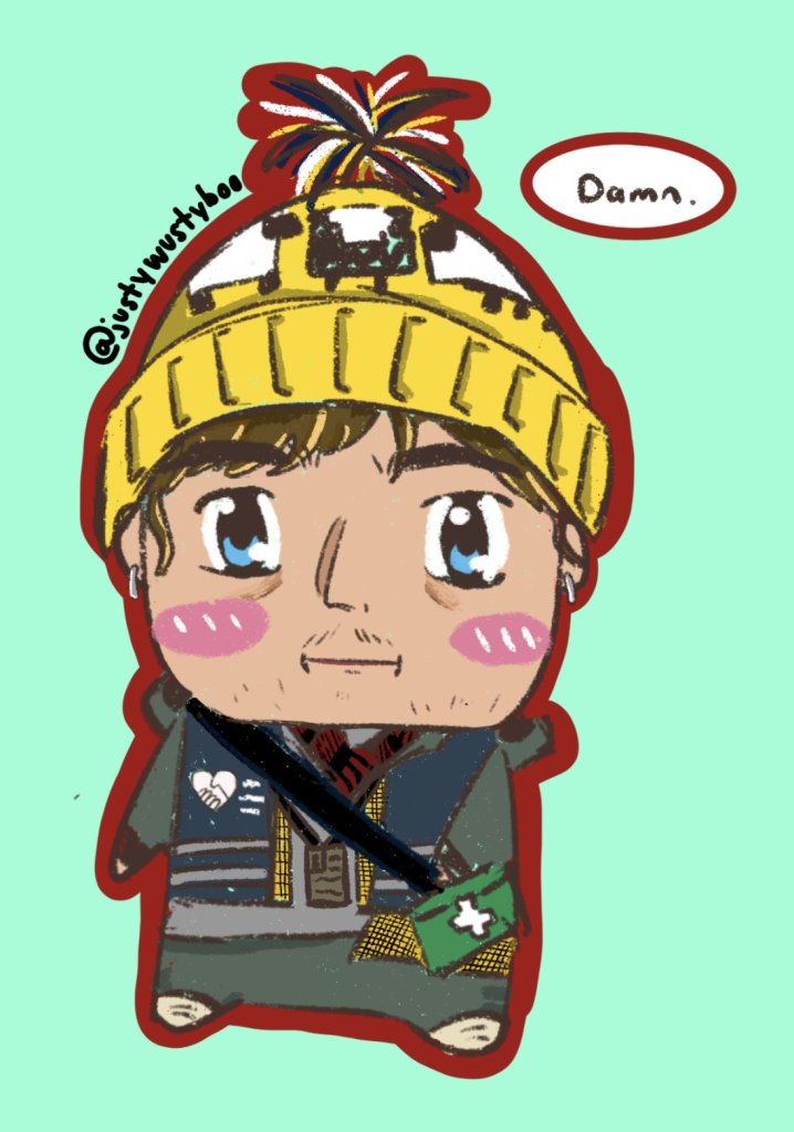 justywustyboo's tweet photo. i gave in to the urges bryan hodukavich resident evil movie #residentevil📷 #moe #healing #damn #re #movie #bryan #hodukavich #bryanhodukavich #fanart #chibi #cutu #rvscene #courier #mintbackground #stubble #earrings #beanie #outfit #austin #abrahms #austinabrahms #awwwww #socute https://t.co/szDbfaEFQT