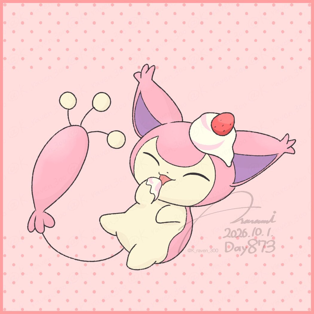 K_raven_300's tweet photo. Day 873πΆγγΎγγ
1ζ₯1γ¨γγ³ #Skitty #γγ±γ’γ³γ€γ©γΉγ https://t.co/pbRuZOwBxa