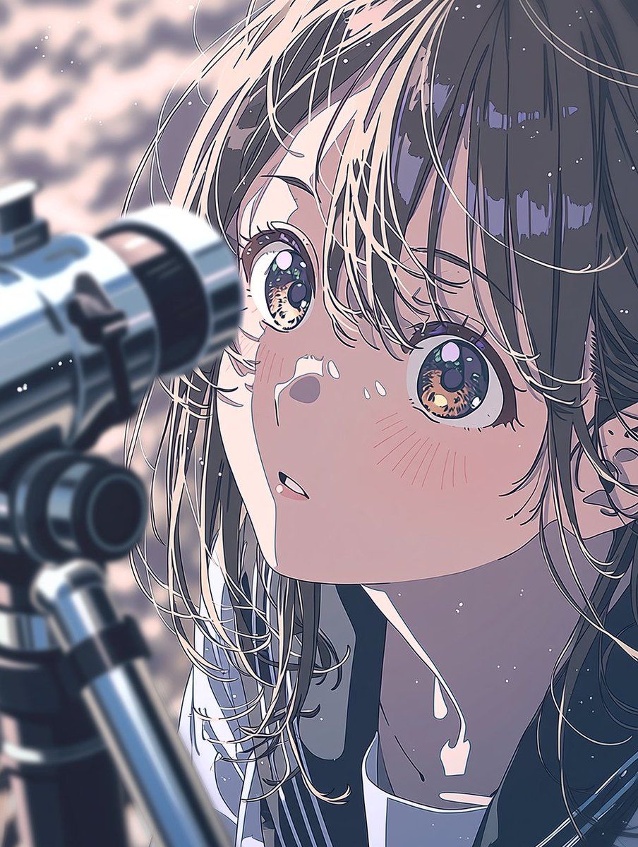 cyan_eggplant's tweet photo. 望遠鏡の日 https://t.co/avdqS8elsX