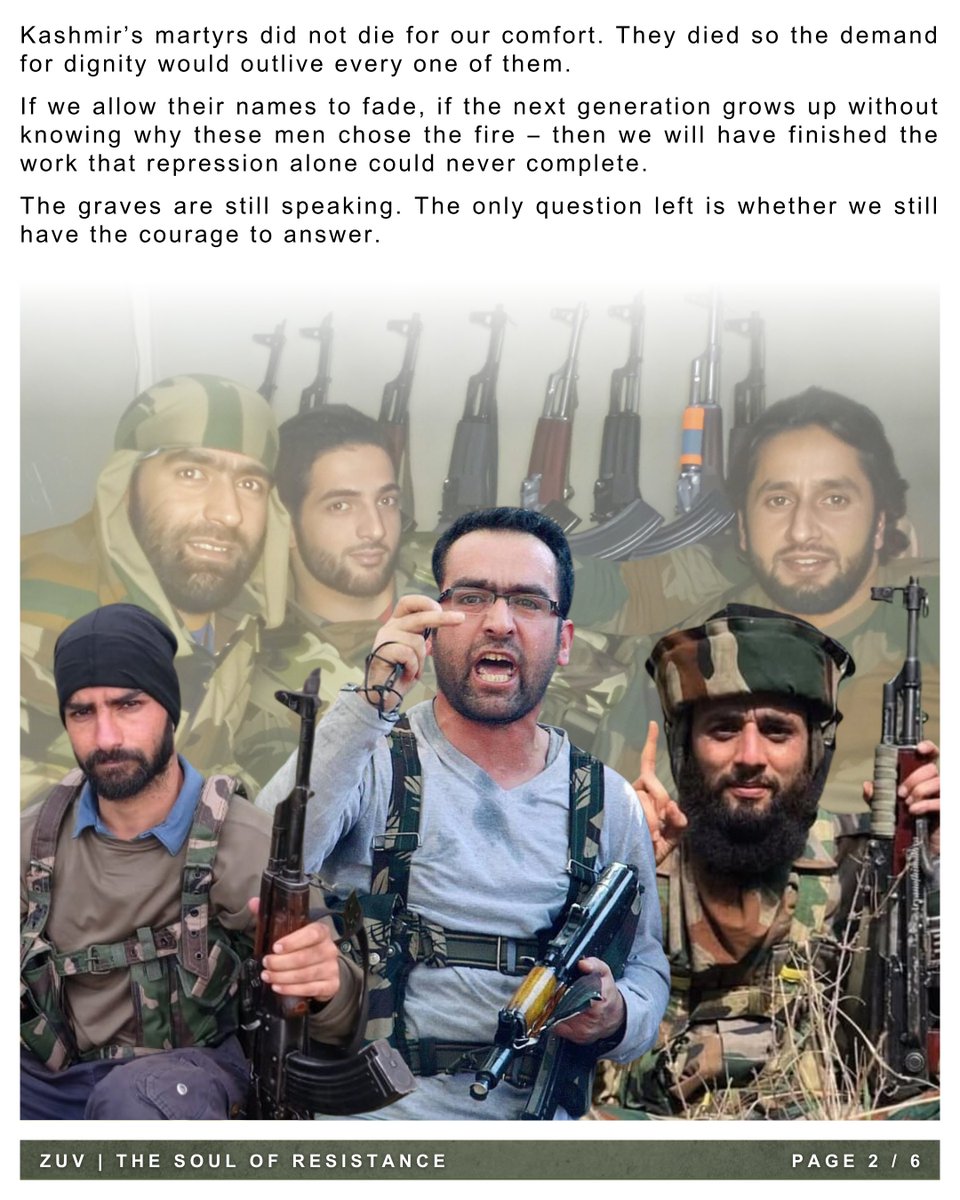 ZuvOfficial25's tweet photo. Zuv Magazine
Edition XXXII October 2026
Like, Share, and Follow

#ZuvTheSoulOfResistance
#AhmedSalaar
#ResistToExist https://t.co/6CQrAiqHZx