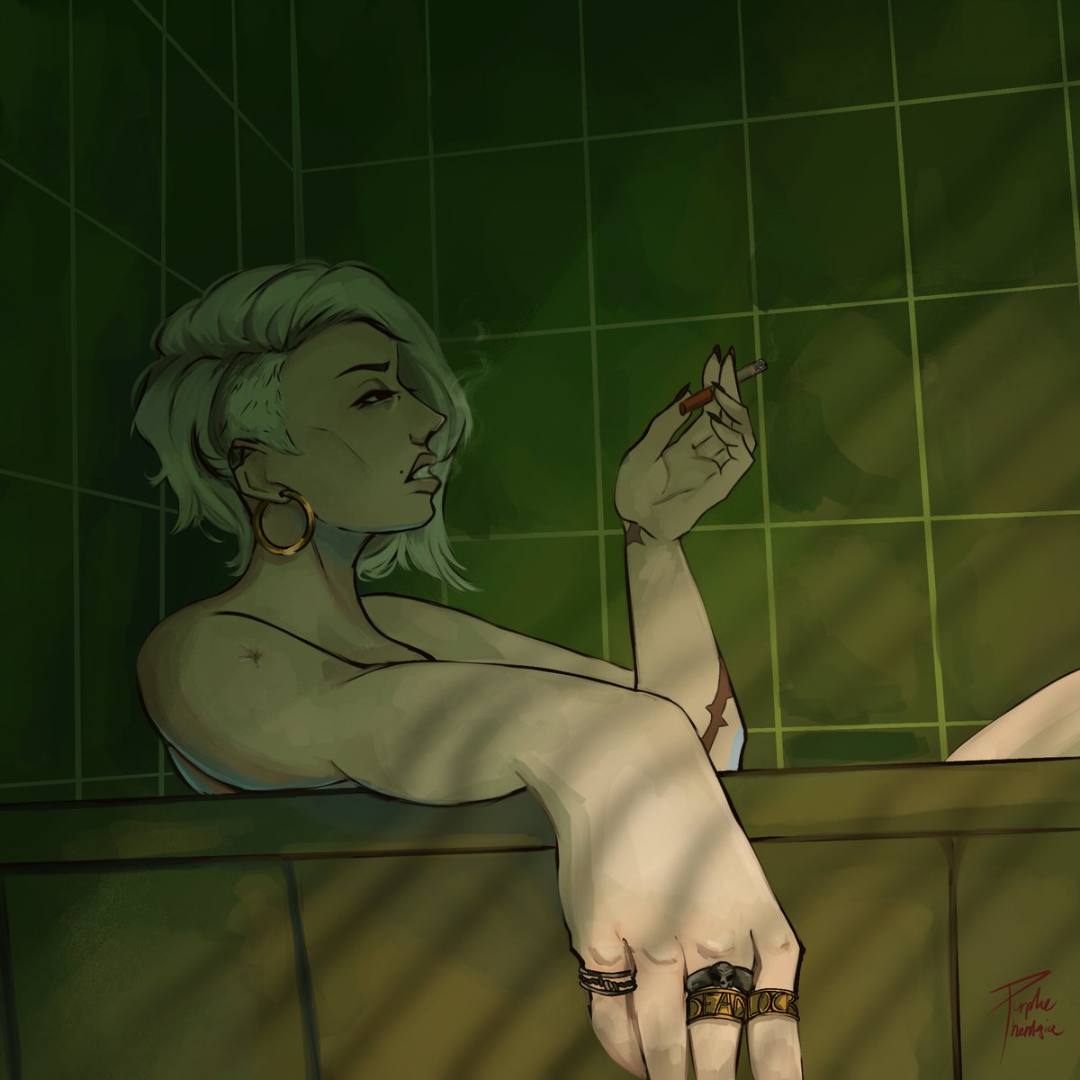 PhantasiaPurple's tweet photo. Happy birthday you sad, sad cowgirl #ashe #overwatch https://t.co/YfuWLRPHNi