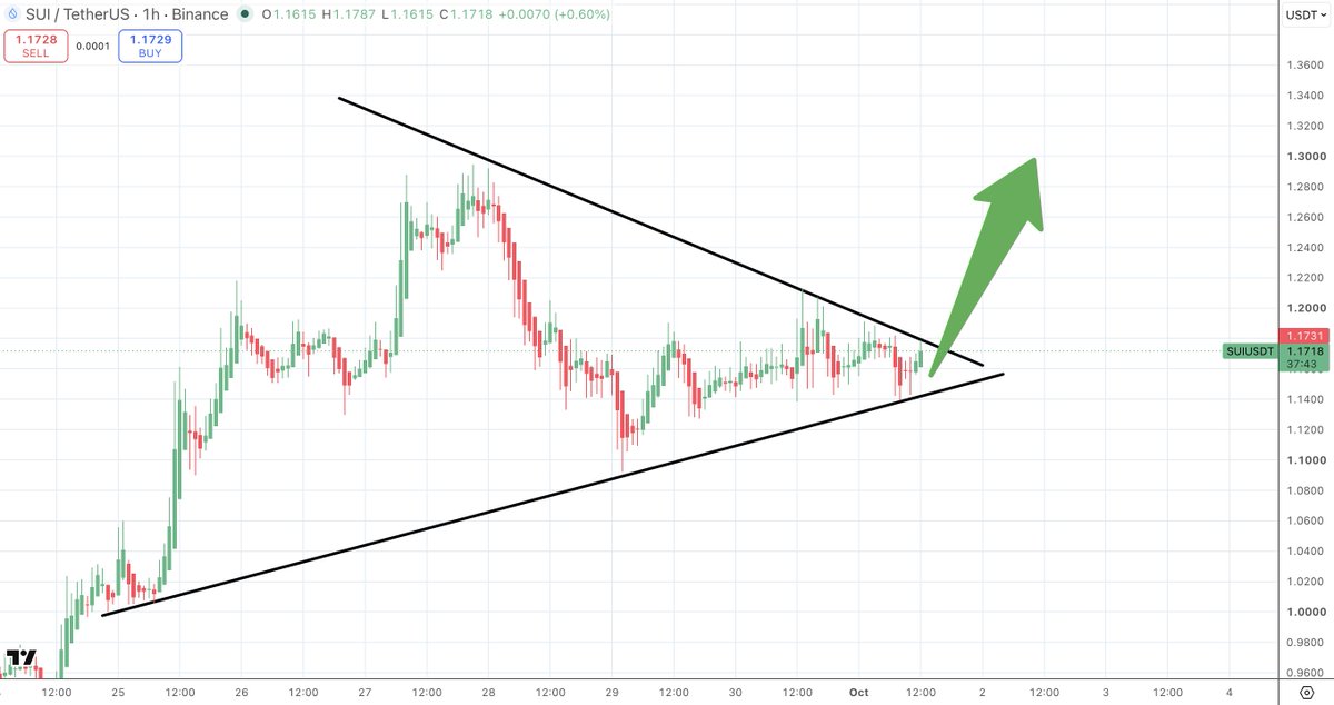 SatoshiFlipper's tweet photo. $SUI/usdt 1 hour

look at this beauty, SUI ready to launch innit 🚀🚀 https://t.co/Uwdf0knuVB
