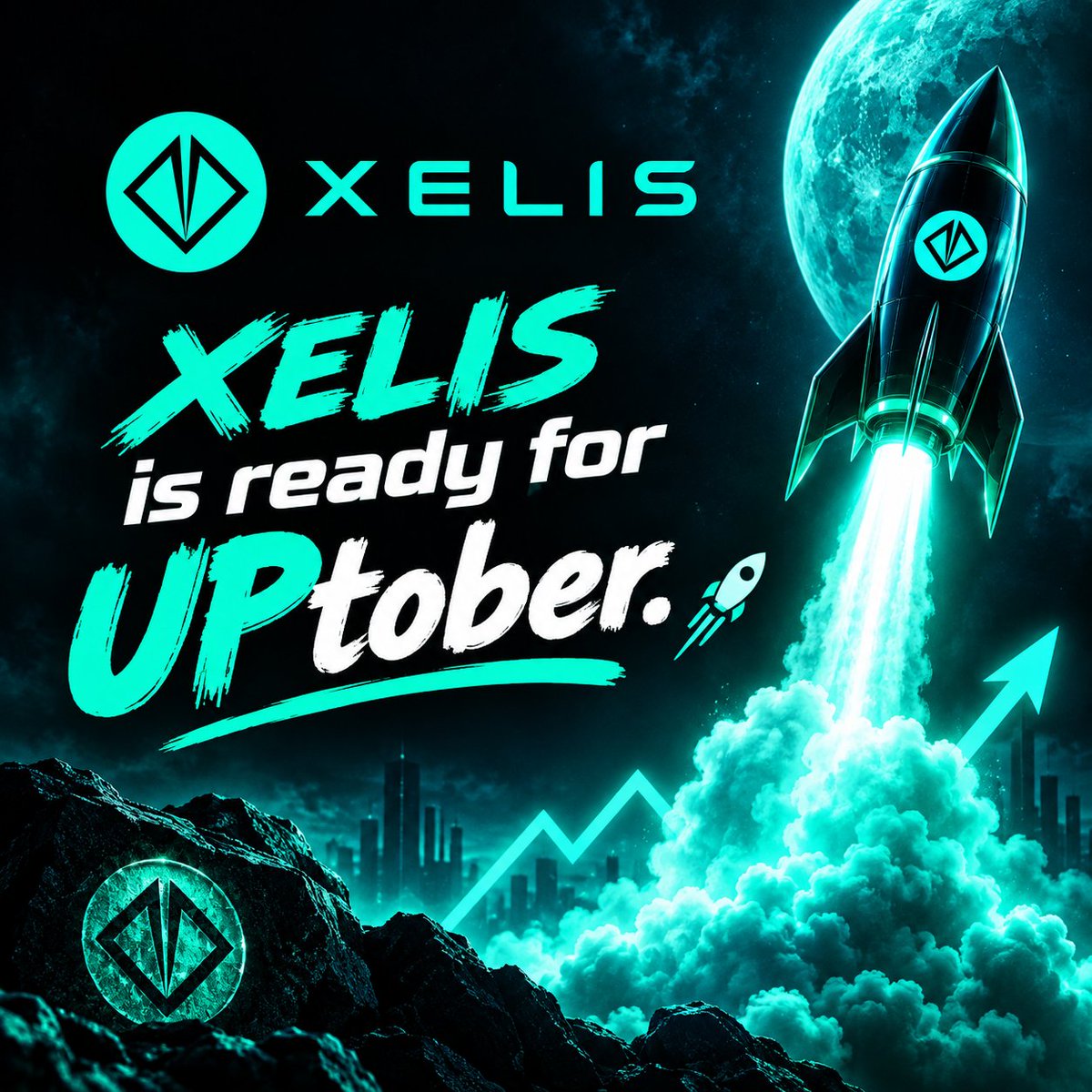 saijinsup's tweet photo. #XELIS is ready for UPtober 🚀

#UPtober https://t.co/8jRGlAVnon