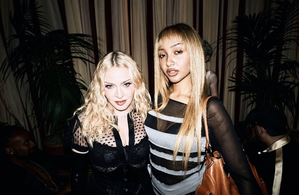 PopCrave's tweet photo. Madonna &amp; PinkPantheress stun in new photo. https://t.co/GN15EbpBio