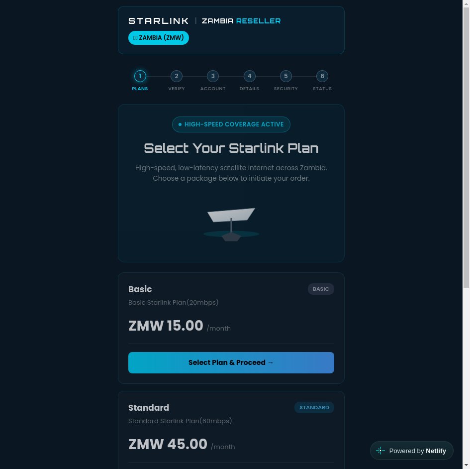 nsquar3's tweet photo. 🚨 Uptick in Starlink phishing activity.

Over the past 48 hours, we’ve observed multiple new phishing sites impersonating Starlink, with campaigns targeting users in Zambia and Lesotho. @elonmusk 

#Phishing #ThreatIntel #Starlink #CyberSecurity https://t.co/2VKm6vydpy