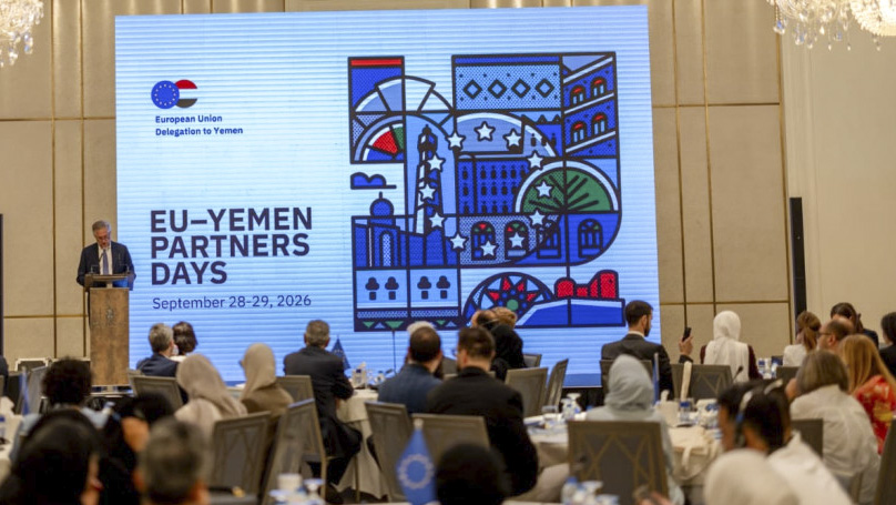Eurpeace's tweet photo. On 28-29 September EIP took part in the 4th EU–Yemen Partnership Days, an opportunity to discuss issues ranging from climate pressure to mediation and donor coordination.
Thanks to @EUinYemen and our partners for making these two days a valuable space for exchange and learning. https://t.co/HPTX4ZNhud