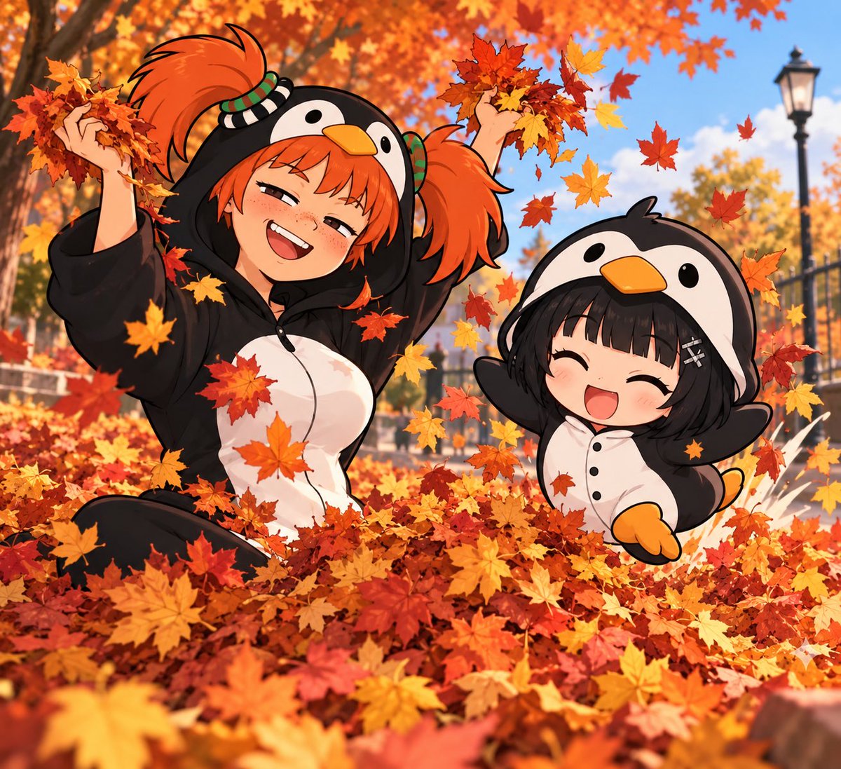 MantisXRP589's tweet photo. gm ☀️

It’s really starting to feel like fall around here 🍁🐧 https://t.co/qtuhEw4ns5
