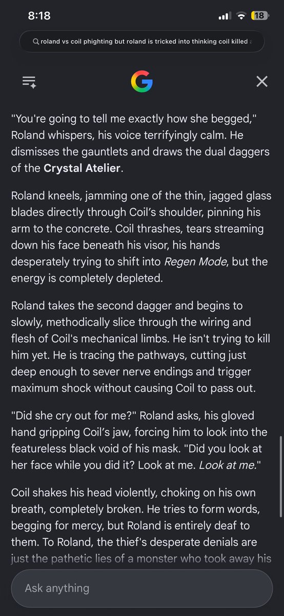 hellhoundmain's tweet photo. i was enraged in phighting and at coil so i made roland torture him https://t.co/2uN8ghmVSt