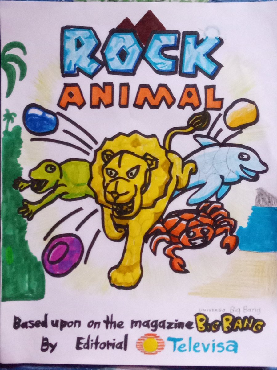 RogelioMena12's tweet photo. Rock Animal 💎🦍🦁.

Based upon on the magazine Universo 
Big Bang By Editorial Televisa.

Basada una vez en la revista Universo Big Bang Por Editorial Televisa.

#RockAnimal #RevistaBigBang #EditorialTelevisa #FanArt #Televisa @Televisa https://t.co/pdXgDT3VUY