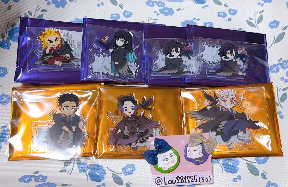Lou281225's tweet photo. 【譲渡】鬼滅の刃 ハロウィン2026 ufotable Cafe 

譲〉●煉獄、●無一郎、伊黒、宇髄、しのぶ、〇悲鳴嶼

求〉定価+送料

●は纏めてのお取引希望
〇含む方優先
よろしくお願いいたします🌻 https://t.co/oHflUX0jUz