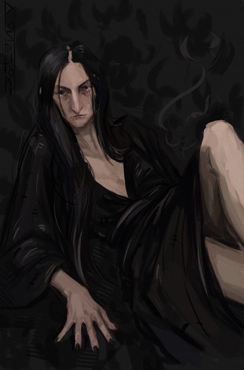 poshitopi's tweet photo. fem! #snape ?? https://t.co/BcpVZxFHam