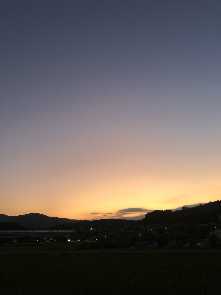 hata_mori's tweet photo. 今日の夕空
#イマソラ #ユウソラ https://t.co/Vt5AI7jWla