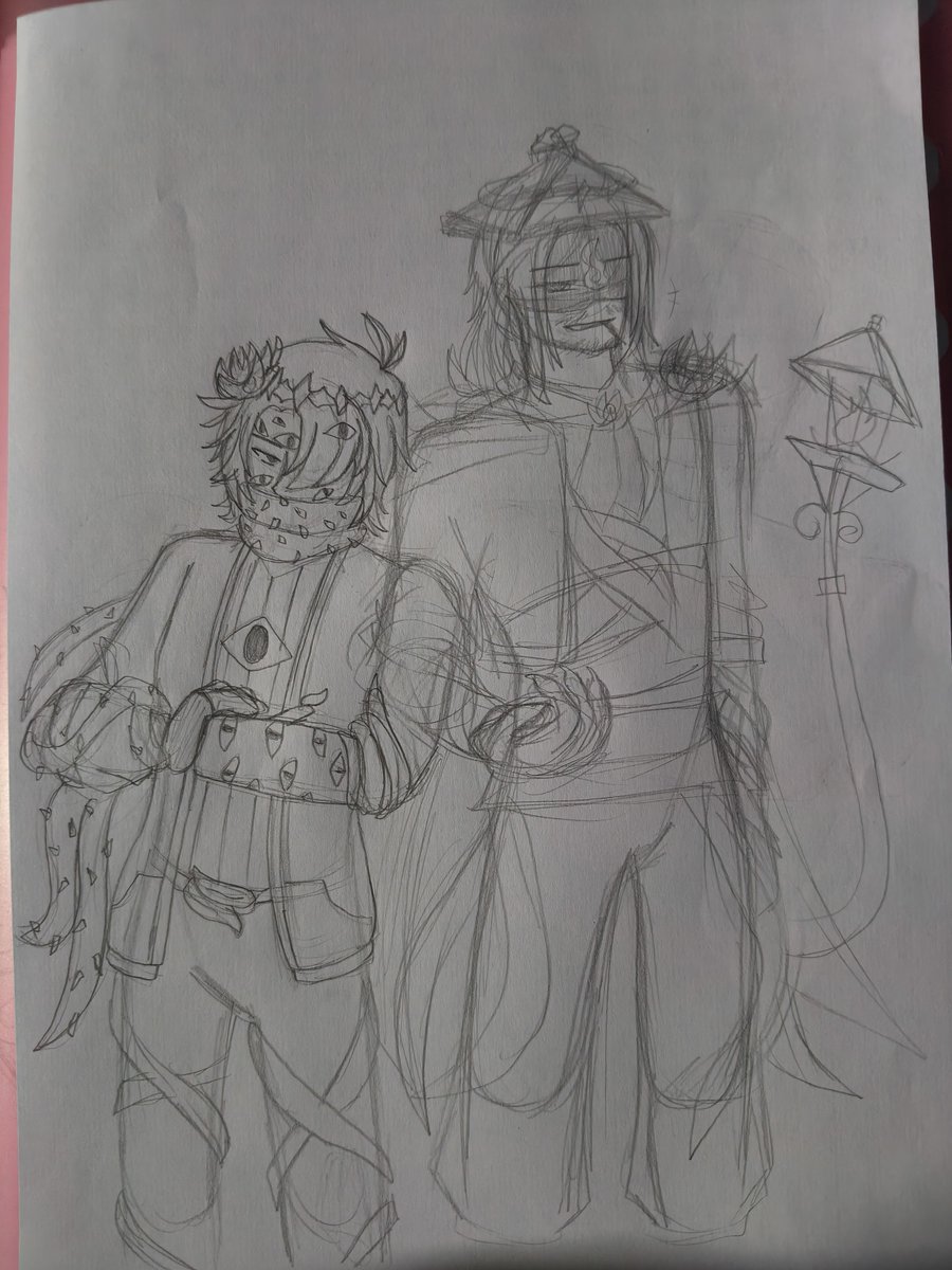 Kiirochan9's tweet photo. WIP

Eyestalk and Bramble sketch I have yet to finish, I made Bramble's design too detailed 😭

#robloxdoors #doorsroblox https://t.co/od2WSRGEDi