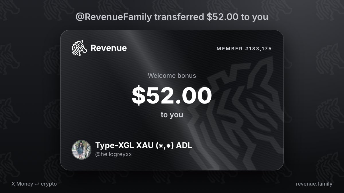 hellogreyxx's tweet photo. @RevenueFamily This is it fam https://t.co/4Wr1uqiJWs