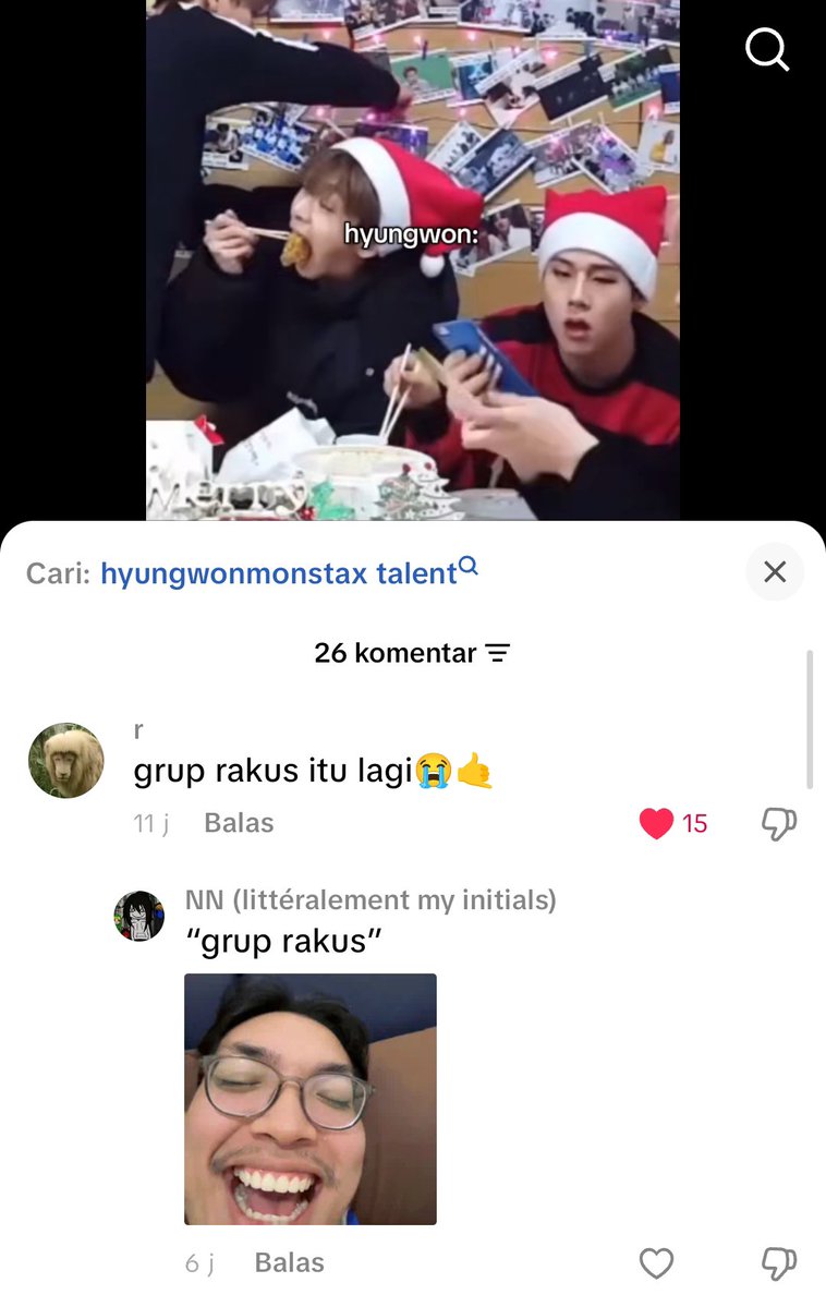 kochengcalico's tweet photo. Orang komen di tiktok 😭😭😭 https://t.co/wVwJuo3ym5