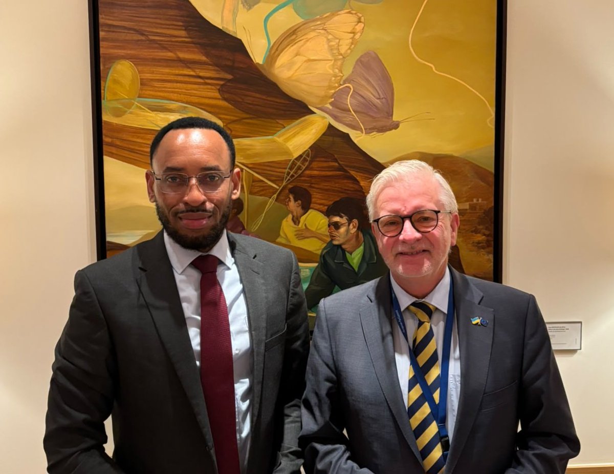 DeoMunishi's tweet photo. It was an absolute honour to meet and present special @ChademaTZ2 greetings to MEP @gahler_michael in Brussels🇧🇪. Our brief meeting touched on Tundu Lissu's fake treason case, the broader deterioration of democracy, human rights violations &amp; the erosion of freedom in Tanzania🇹🇿 https://t.co/StHkNidNDy