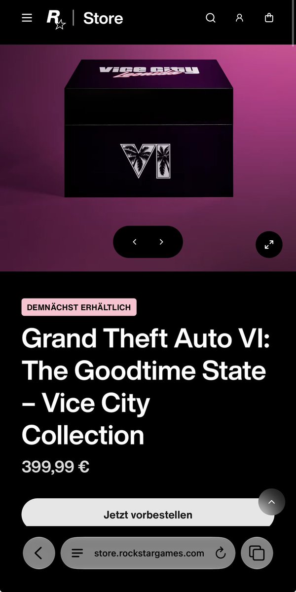 MssSchrder's tweet photo. @iGrandTheftAuto @RuferOfficial In Germany, it's available again

https://t.co/ae1BJESCNA https://t.co/UCu05AZ16s