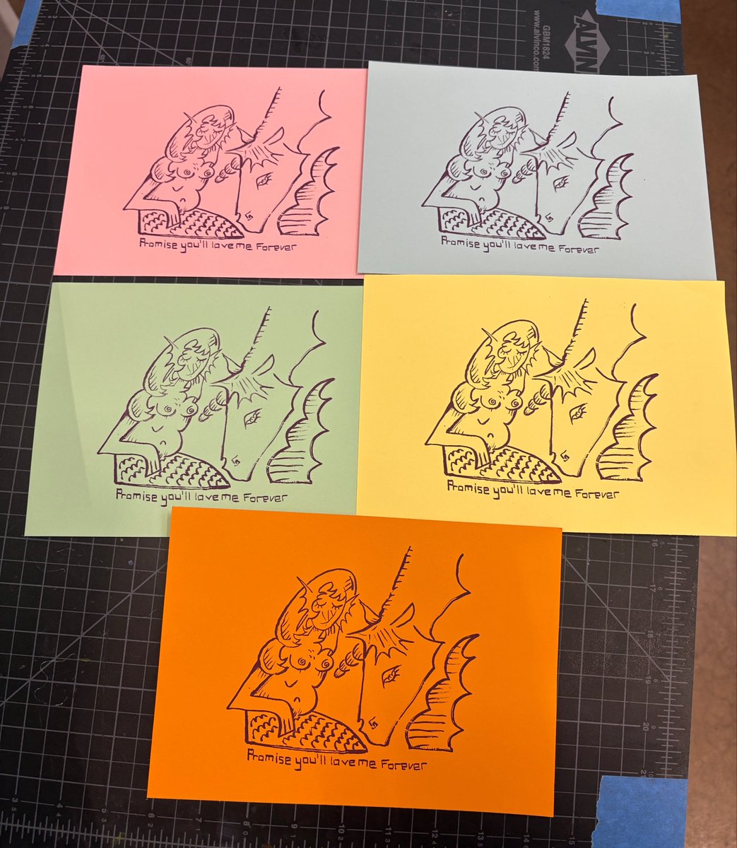 nutboyart's tweet photo. Printin’ https://t.co/s4NHxdD97j