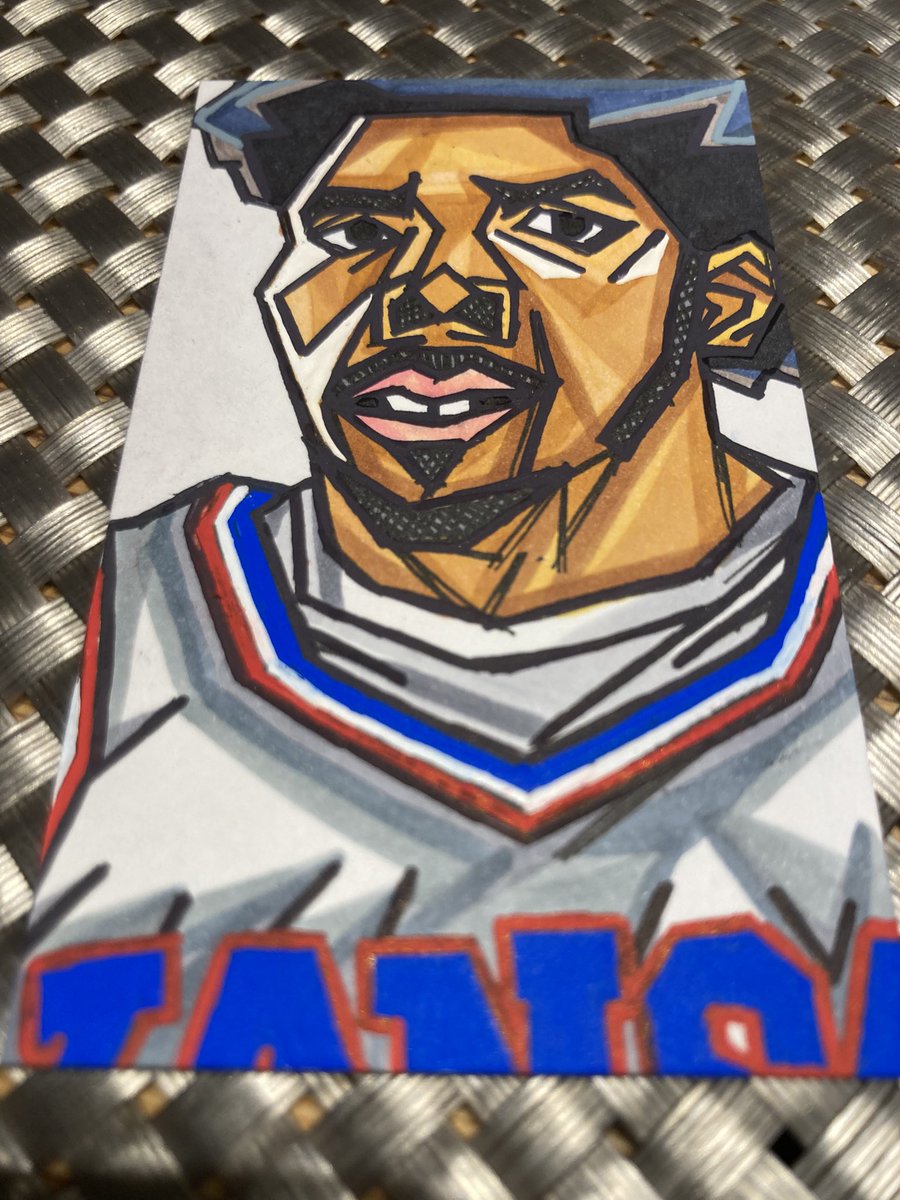 AOCnba's tweet photo. Kansas #4 ๐ด๐ต
Tyran Stokes
Size. Power. Skill.
Canโt wait to see what he does at Kansas.
#TyranStokes #KansasBasketball #Jayhawks #BasketballArt #CollegeBasketball https://t.co/WUcRIyI2Fc