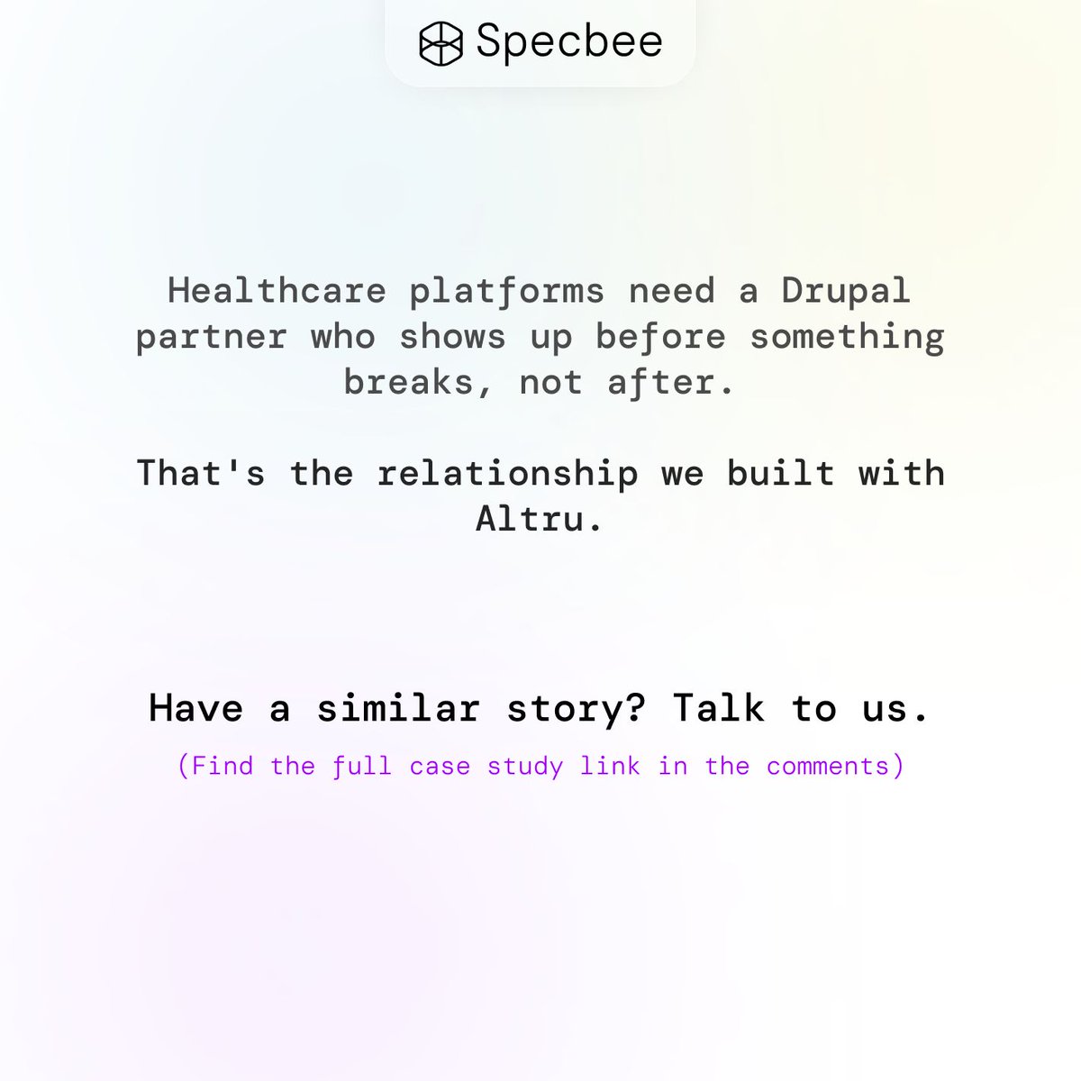 specbee's tweet photo. Read the full story: https://t.co/XINC4iEq8k 

#Drupal #Healthcare #WebDevelopment #SuccessStory #CaseStudy https://t.co/XUfyAzbrY9