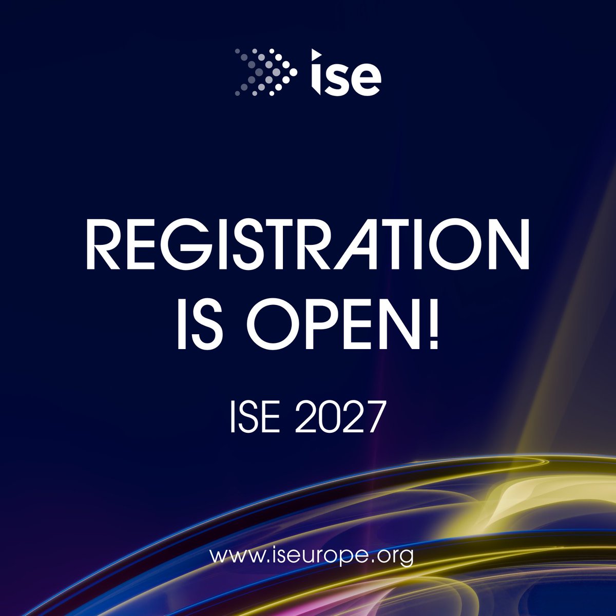 ISE_Show's tweet photo. 🎉 Registration for #ISE2027 is now open!
Join us in Barcelona from 2-5 Feb 2027 for 4 days of innovation, inspiration, learning and connection at the world-renowned annual tech show for the systems integration and audiovisual industry.
👉 Register today: https://t.co/nsq4PbVqX0 https://t.co/MIyEs1MXxY
