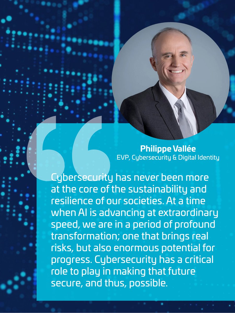 ThalesDigiSec's tweet photo. 📣 NEWS: Today at the Thales Cyber Summit, we're proud to launch five major applications and solutions designed to address the rapidly evolving #CyberThreat landscape.

Discover the latest insights and innovations unveiled 👇
https://t.co/MTZ11Y0k7N https://t.co/UgmLg6X9Dr